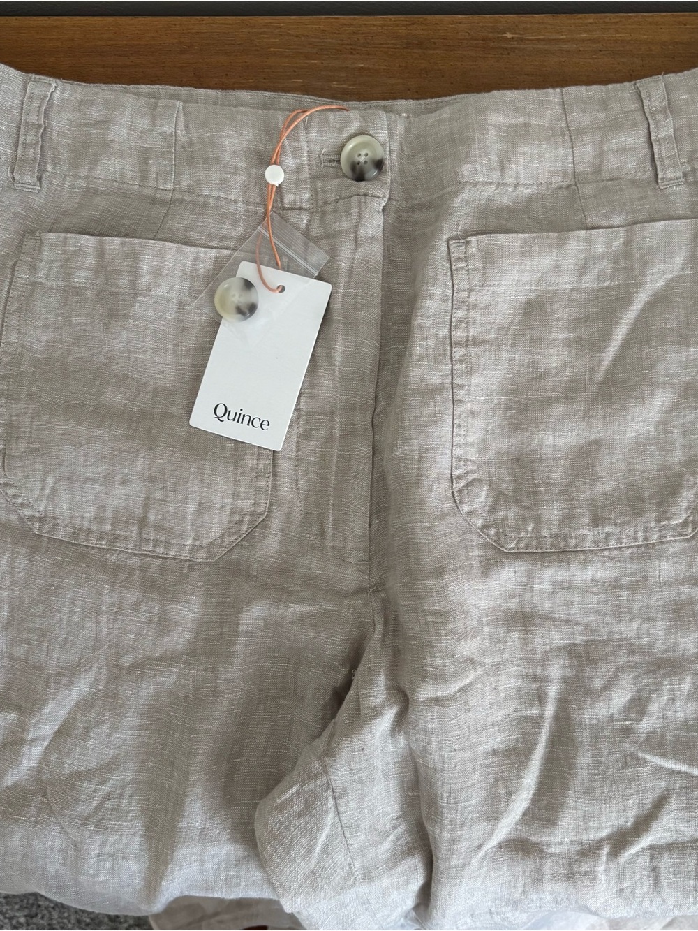 NWT Quince 100% Linen Pants